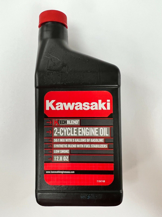 Genuine Kawasaki OEM OIL KTECH 2 CYCLE 12.8oz 5 Gal Mix  Part# 99969-6085C