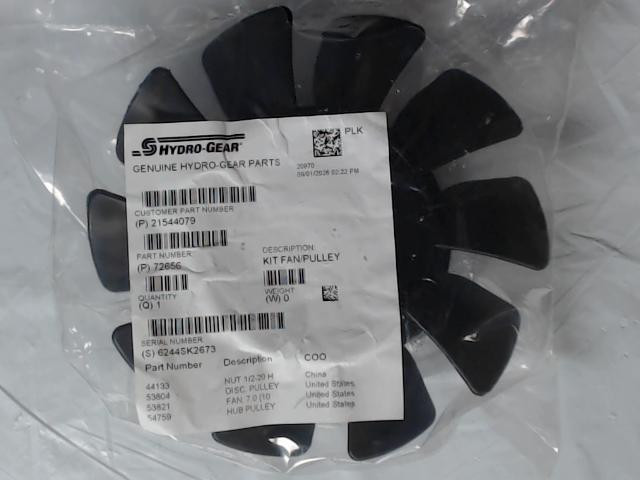 GENUINE ARIENS GRAVELY KIT FAN/PULLEY