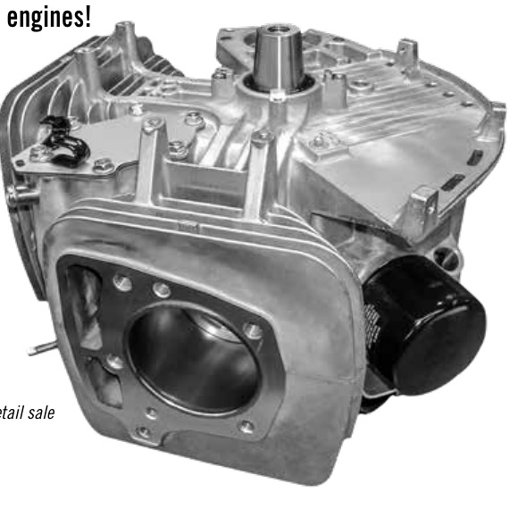 Kawasaki short block engine assembly
