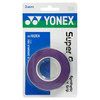Yonex Wet Super Grap Overgrip (3x) Deep Purple View 1 Thumbnail Image
