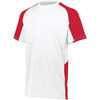 Augusta Cutter Crew - Men's White/Red View 1 Thumbnail Image