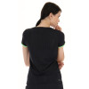 Lotto Superrapida Pickleball V Tee - Women's Black View 2 Thumbnail Image
