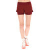 Lotto Tech 1 D1 Short - Women's Maroon View 1 Thumbnail Image