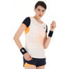 Lotto Top Ten Top IV Tee 1 - Women's White/Orange View 1 Thumbnail Image