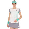 (Unpurchaseable) Lotto Top Ten Top IV Tee 1 - Women's White/Green View 1 Thumbnail Image
