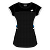 Lotto Girls Squadra III Tee Black View 1 Thumbnail Image