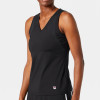 FILA Essentials Full Coverage V-Neck Tank (W) Black View 1 Thumbnail Image