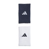 adidas Interval Large Reversible 2.0 Wristbands Collegiate Navy/White View 1 Thumbnail Image