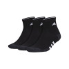 adidas Men's Cushioned 3.0 Quarter 3-Pack - Men's Black View 1 Thumbnail Image
