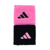 adidas Interval Small Reversible 2.0 Wristbands Shock Pink/Black View 1 Thumbnail Image