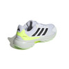 (Unpurchaseable) adidas CourtJam Control 3 - Men's White/Yellow View 6 Thumbnail Image