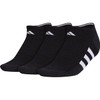adidas Cushioned 3.0 3-Pack No Show - Women's Black View 1 Thumbnail Image