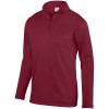 Augusta Wicking Fleece 1/4 Zip Pullover - Men's Maroon View 1 Thumbnail Image