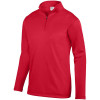 Augusta Wicking Fleece 1/4 Zip Pullover - Men's Red View 1 Thumbnail Image