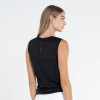 Lucky In Love Twist Front Tank - Women's Black View 2 Thumbnail Image