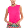 (Unpurchaseable) Lucky In Love Twist Front Tank - Women's Pink View 1 Thumbnail Image