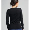 tasc Nola Long Sleeve - Women's Black View 2 Thumbnail Image