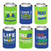 Born To Rally Pickleball Coozies (6x) Blue/Green View 1 Thumbnail Image