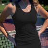 Lucky In Love Triumph Tank Black View 2 Thumbnail Image