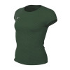 Nike Court Dri-FIT Short Sleeve Top (W) Green View 1 Thumbnail Image