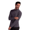 BloqUV Mock Zip Top - Men's Grey View 1 Thumbnail Image