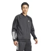 adidas Club 3 Stripes Knit Jacket - Men's Black View 1 Thumbnail Image