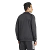 adidas Club 3 Stripes Knit Jacket - Men's Black View 2 Thumbnail Image