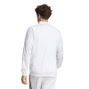 (Unpurchaseable) adidas Club 3 Stripes Knit Jacket - Men's White View 2 Thumbnail Image