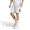 adidas Club 3 Stripes 9" Short - Men's White View 1 Thumbnail Image