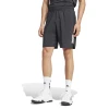 adidas Club 3 Stripes 7" Short - Men's Black View 1 Thumbnail Image