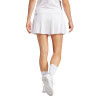 adidas Club Pleated Skirt - Women's White View 2 Thumbnail Image