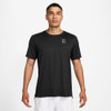 Nike Court Dri-FIT Advantage Top - Men's Black View 1 Thumbnail Image