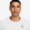 Nike Court Dri-FIT Advantage Top - Men's White View 3 Thumbnail Image