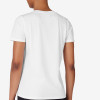 (Unpurchaseable) FILA Elevated Essentials V-Neck Tee (W) White View 2 Thumbnail Image