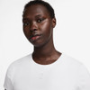 Nike Court Advantage Short Sleeve Top - Women's White View 3 Thumbnail Image