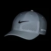 Nike Dri-FIT Advantage Club Swoosh Cap White View 2 Thumbnail Image