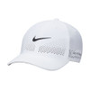 Nike Dri-FIT Advantage Club Swoosh Cap White View 1 Thumbnail Image