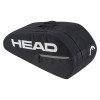 HEAD Base 6-Racquet Bag M (2025) Black View 1 Thumbnail Image