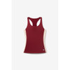 FILA Performance Iconic Racerback Tank (W) Cabernet/Angora View 1 Thumbnail Image
