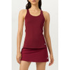 FILA Performance Iconic Racerback Tank (W) Cabernet/Angora View 2 Thumbnail Image