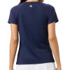 (Unpurchaseable) FILA Essentials Mesh Back Short Sleeve Top - Women's Navy View 2 Thumbnail Image