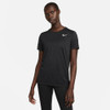 Nike Dri-FIT Short Sleeve Tee - Women's Black View 1 Thumbnail Image
