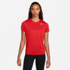 Nike Dri-FIT Short Sleeve Tee (W) Red View 1 Thumbnail Image