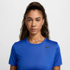 Nike Dri-FIT Short Sleeve Tee (W) Royal View 3 Thumbnail Image