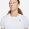 Nike Dri-FIT Short Sleeve Tee (W) White View 3 Thumbnail Image
