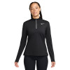 Nike Dri-FIT UV Victory 1/2 Zip Top - Women's Black View 1 Thumbnail Image