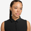 Nike Dri-FIT Victory Sleeveless Polo (W) Black View 3 Thumbnail Image