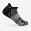 Thor-Lo Experia Ultra Light Padding No-Show Tab Socks Black/Grey View 1 Thumbnail Image