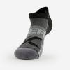 Thor-Lo Experia Ultra Light Padding No-Show Tab Socks Black/Grey View 2 Thumbnail Image