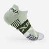 Thor-Lo Experia Ultra Light Padding No-Show Tab Socks Pear/White View 1 Thumbnail Image